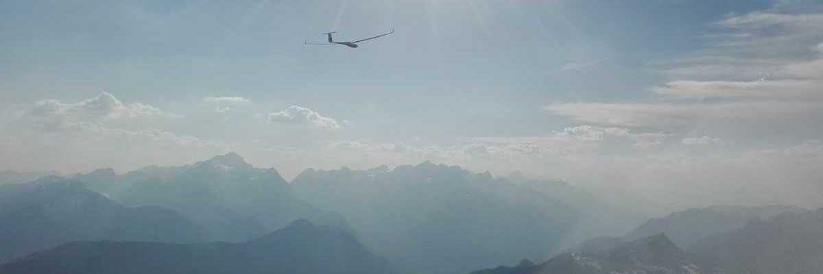 Flugwegposition um 15:09:53: Aufgenommen in der Nähe von Jesenice, Slowenien in 2312 Meter